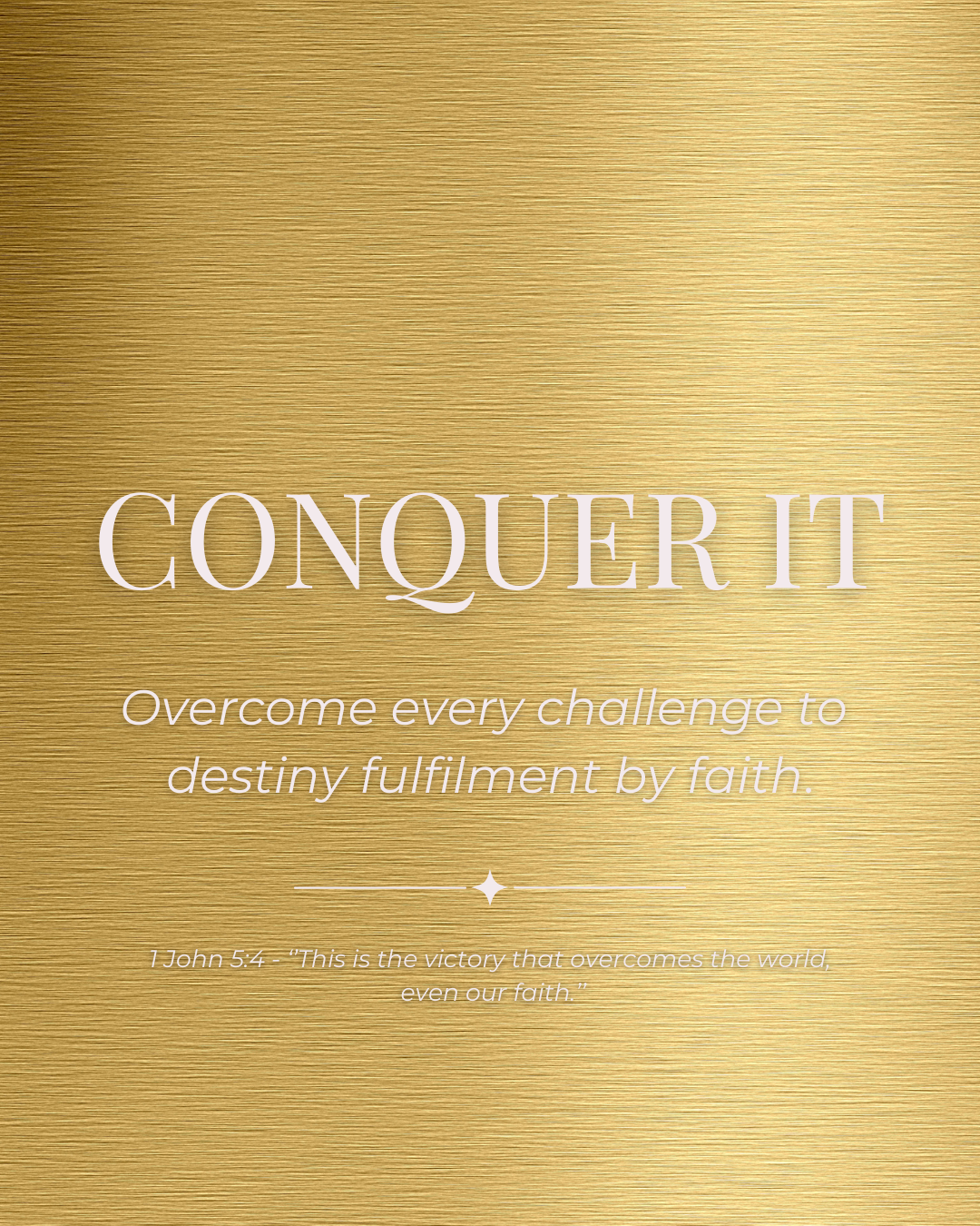 Conquer It